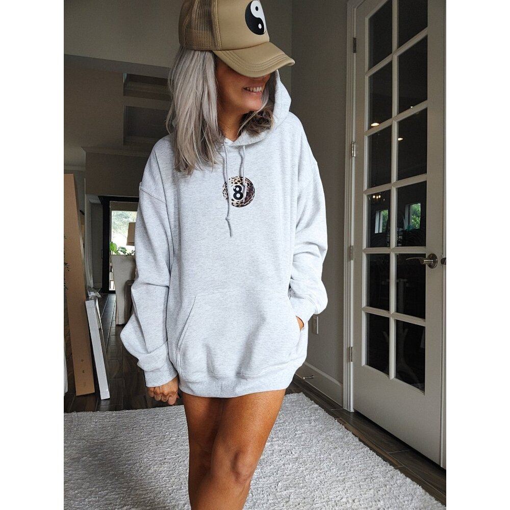 NWT Leopard 8 Ball Hoodie - Picture 4 of 16